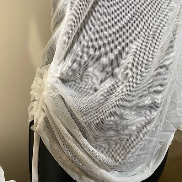 Mesh Long Sleeve Shirt  - Picture 3 of 10